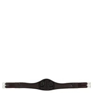 Cinghia anatomica per cavalli in pelle e gel Acavallo image-1