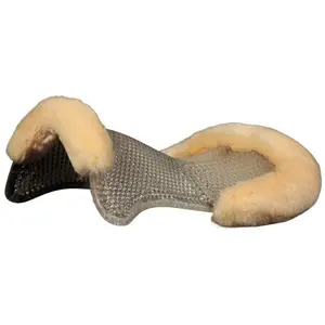 Gel horse saddle pad with cut-out rear riser Acavallo NS-FS Classic-FS image-0