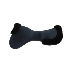 Half sheepskin saddle pad for horse Acavallo Close Contact Memory image-1