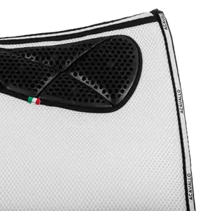 Dressage saddle pad for horses Acavallo 3D Spacer Memory Foam Ac image-4