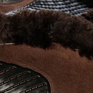 Alfombrilla de silla de montar para caballo con recorte y asas Acavallo JS-S CW-CS image-5