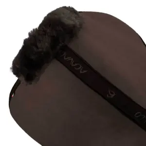 Full sheepskin saddle pad for horses Acavallo Close Contact Memory image-2