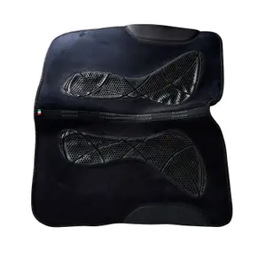 Fleece-lined horse pads Acavallo Western Anatomic X-Grip image-2