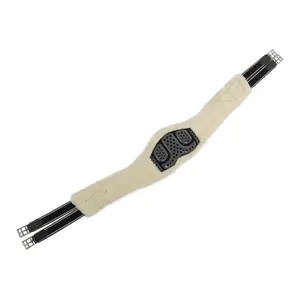 Avtagbar ridlap i ull med spännen Acavallo image-1