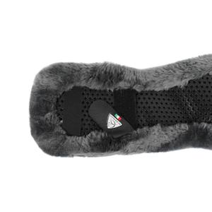 Gel and sheepskin girth sleeve for horse Acavallo image-1