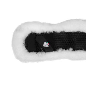 Gel and sheepskin girth sleeve for horse Acavallo image-2