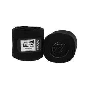 Elastisk bandage til hest i polar materiale Acavallo (x2) image-0