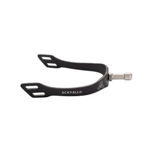 ac739-black-horse-spurs-with-interchangeable-collar-acavallo-arena-aluplus-2-0-black