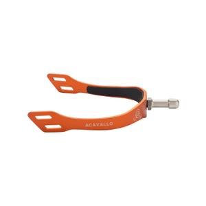ac739x-orange-equestrian-spur-with-interchangeable-handle-acavallo-arena-aluplus-2-0-spurs-orange