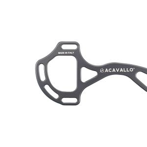 Mors per cavallo in alluminio Acavallo Alupro Hackamore image-2