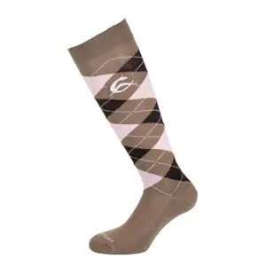 Cotton riding socks Acavallo Diamond image-1