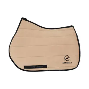 Almohadilla de silla de montar para caballo persiana acolchada y bambú Acavallo JS CW-3DS image-1