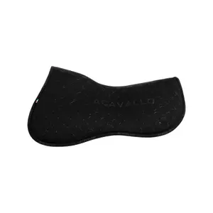 Halvmåneformet pude til hest med bund i bambusfibre Acavallo Lycra & Memory Foam image-1