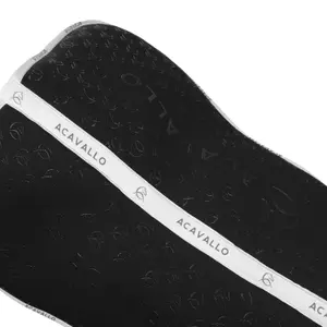 Halvmåneformet pude til hest med bund i bambusfibre Acavallo Lycra & Memory Foam image-2