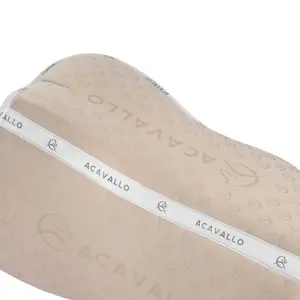 Halvmåneformet pude til hest med bund i bambusfibre Acavallo Lycra & Memory Foam image-2