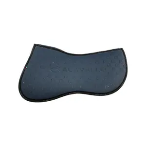Halvmåneformet pude til hest med bund i bambusfibre Acavallo Lycra & Memory Foam image-1
