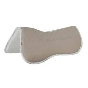 Halvmåneformet pude til hest med bund i bambusfibre Acavallo Lycra & Memory Foam image-0