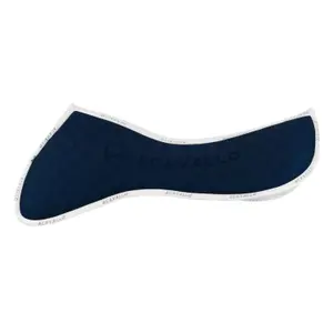 Silikon- og bambusstofpuder til heste Acavallo Spine Free Cc Lycra & Memory Foam image-1