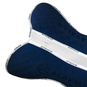 Silikon- og bambusstofpuder til heste Acavallo Spine Free Cc Lycra & Memory Foam image-2