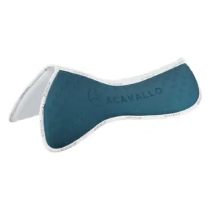 Almohadillas para caballo con agarre de silicona y fibra de bambú Acavallo Spine Free Cc Lycra & Memory Foam image-0