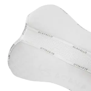 Silikon- og bambusstofpuder til heste Acavallo Spine Free Cc Lycra & Memory Foam image-2
