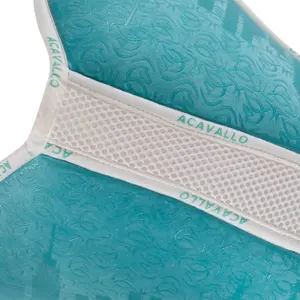 Almohadillas para caballo con agarre de silicona y fibra de bambú Acavallo Spine Free Cc Lycra & Memory Foam image-2