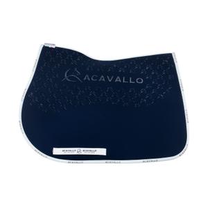 Tapis de selle pour cheval avec coussin en dessous en fibre bamboo Acavallo Lycra Gel Grip image-1