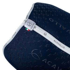 Tapis de selle pour cheval avec coussin en dessous en fibre bamboo Acavallo Lycra Gel Grip image-2
