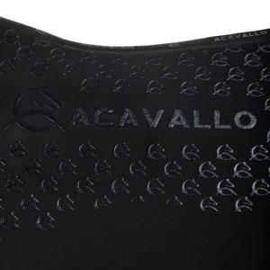 Sela de treino para cavalo com almofada debaixo em fibra de bambu Acavallo Lycra Gel Grip image-3