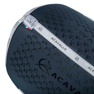 Sela de treino para cavalo com almofada debaixo em fibra de bambu Acavallo Lycra Gel Grip image-2