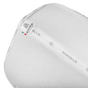 Sela de treino para cavalo com almofada debaixo em fibra de bambu Acavallo Lycra Gel Grip image-2