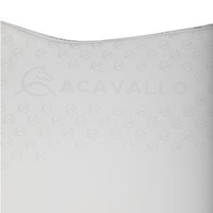Sela de treino para cavalo com almofada debaixo em fibra de bambu Acavallo Lycra Gel Grip image-3