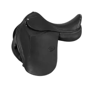 Jumping saddle with flocked panels Acavallo image-1