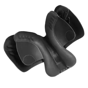 Jumping saddle with flocked panels Acavallo image-2
