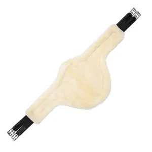 Correia de baqueta de eqüitação em couro com forro Acavallo Studguard Removable Ecowool Lining image-1