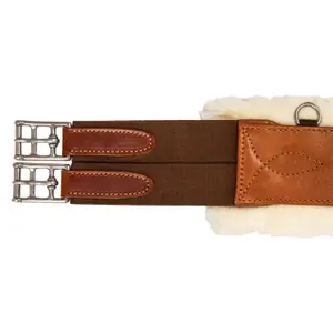Correia de baqueta de eqüitação em couro com forro Acavallo Studguard Removable Ecowool Lining image-3