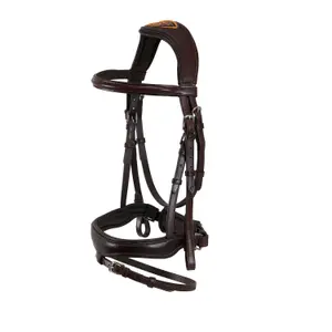 Leather riding bridle Acavallo Maesta'