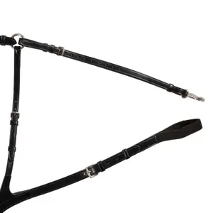 Leather Chest Protector with 5 Point Fixing Acavallo image-3