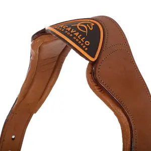 Cabezada para caballo con forro de cuero de ternera Acavallo Ergonomic Pollguard image-2