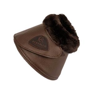 Horse boots with fur and Velcro closure Acavallo image-2
