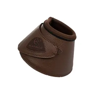 Cloches pour cheval en cuir synthétique avec fermeture velcro Acavallo image-1