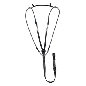 Leather round horse halter Acavallo Italian