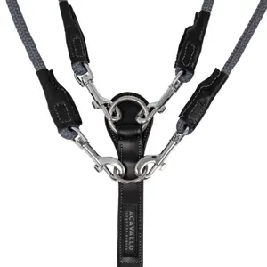 Leather and nylon strap Acavallo Dori Italien Dori image-1