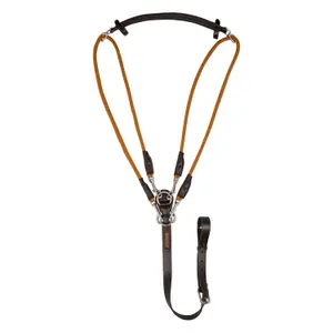 Leather and nylon horse bridle Acavallo Italian Dori
