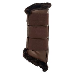 Rear horse boots with synthetic fur Acavallo image-3