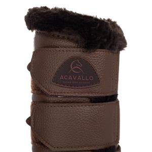 Rear horse boots with synthetic fur Acavallo image-6