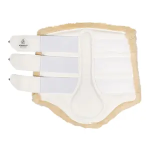 Rear horse boots with synthetic fur Acavallo image-4