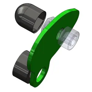 Motorfiets voorste knipperlichtkap Access Design Indian Scout Bobber image-6