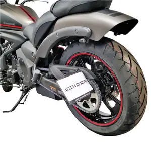 Support de plaque d'immatriculation latéral moto Access Design Kawasaki 650 Vulcan S image-3