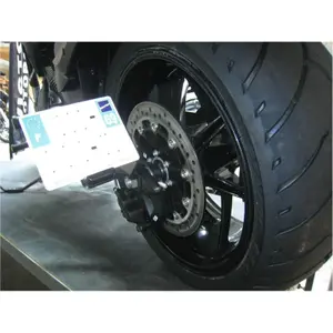 Support de plaque d'immatriculation latéral moto Access Design Universel Victory image-0